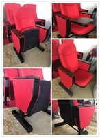 Mobile mobilier scolaire conférence conférence pliant siège de théâtre de cinéma chaise d'église YA-04
