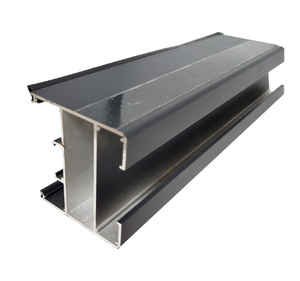Profil Ekstrusi Aluminium Kustom untuk Jendela dan Pintu, Anodized <span class=keywords><strong>CNC</strong></span> Arsitektural Seri 6000, Profil Aluminium Ekstrusi - Product Image 5