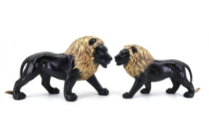 Statua di Tigre in Resina Personalizzata a Grandezza Naturale, Stile Buddista, Dipinta a Mano, Figurina Decorativa per <span class=keywords><strong>Giardino</strong></span> e Casa - Product Image 5