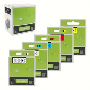 <span class=keywords><strong>Cartouche</strong></span> de ruban <span class=keywords><strong>Dymo</strong></span> de qualité supérieure 9 mm 6 mm 12 mm 40913 43613 45013 Cassette de ruban Noir sur blanc Compatible avec l'imprimante <span class=keywords><strong>Dymo</strong></span> Label 160 280 420P - Product Image 3