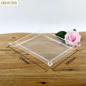 מגשי אקריליק מותאם אישית מגשים ממתקי מזון אקרילי מגשים מגשים אקריליים - Product Image 2