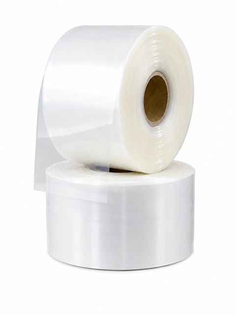 Clear Plastic Sausage Casing Roll For Sausage Production With Food Grade Material And Custom Printing Supplier