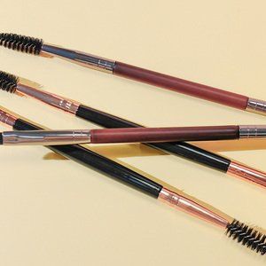 Pinceau à sourcils à double extrémité et <span class=keywords><strong>baguette</strong></span> de mascara avec logo personnalisé Outil cosmétique à cils coudés pour le maquillage des yeux - Product Image 6