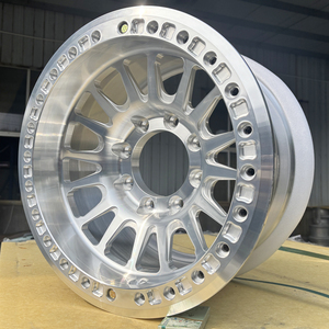 Rines <span class=keywords><strong>4x4</strong></span> Beadlock con Cara Maquinada 6x139.7 17x8.5 -10 -28 PCD 4*100 5*114 6*114.3 Jailbreak Redeye Usados para Dodge Charger - Product Image 5