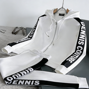 Conjunto Deportivo Informal de Pantalones Deportivos y Sudadera con Capucha, Sudaderas de Dos Piezas para Hombre, Sudaderas con Capucha y Suéteres para Hombre - Product Image 1