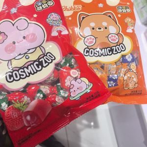 ลูกอมเหนียวสองชั้นที่เต็มไปด้วยรสสตรอเบอร์รี่แอปเปิ้ลมะนาวและส้ม - Product Image 2