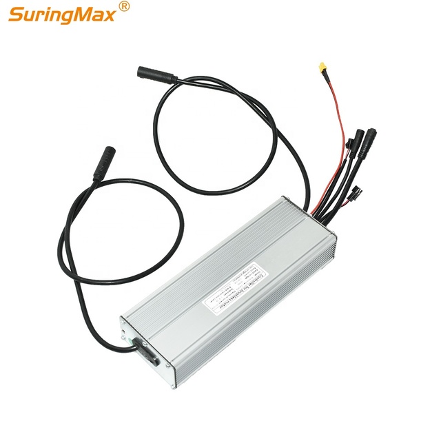 KT Electric Bicycle 48v 25a Double Channel Brushless Dc Dual Motor E-bike Controller for Golf Trolly