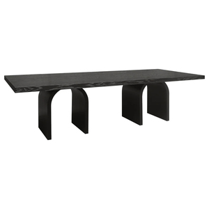 Tavolo da Pranzo Rettangolare <span class=keywords><strong>in</strong></span> <span class=keywords><strong>Marmo</strong></span> Nero di Alta Gamma Kumusi con Sedie <span class=keywords><strong>per</strong></span> Sale da Pranzo di Piccole Dimensioni - Product Image 3