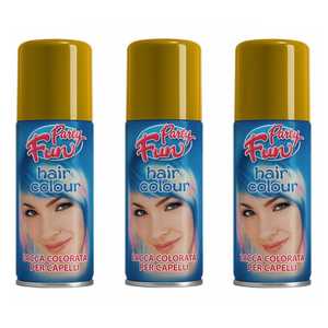 Spray colorante per capelli Party Fun 100 ml blu, tintura temporanea per feste - Product Image 6