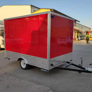 रसोई उपकरण के साथ अनुकूलित मोबाइल बार ट्रक 18 फीट सड़क आइसक्रीम कॉफी कार्ट - Product Image 4