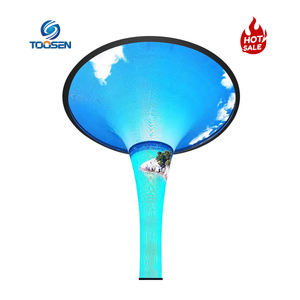 Aanpasbare Outdoor Waterdichte Led Display Scherm Creatieve Flexibele Trompetvorm Voor Winkelcentrum Reclame Kunst - Product Image 3
