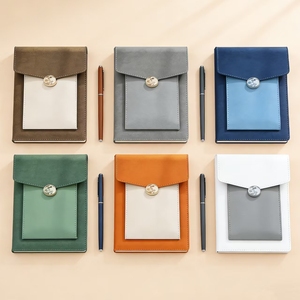 Luxuriöses Büro-Geschäfts-Flip-Notizbuch Geschenkset mit Individuellem Logo PU-Notizbuch und Stift Werbe-Firmengeschenksets - Product Image 4