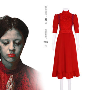 Disfraz de Cosplay de Pearl, Vestido Rojo de Spandex, Talla M, para Mujer, Halloween, Película, Origen Internacional - Product Image 1