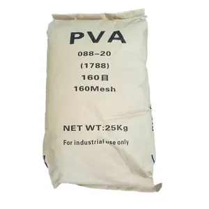 Xây dựng dệt nguyên liệu polymer PVA 2488 1799 2699 Polyvinyl rượu bột giá cho chất kết dính sơn