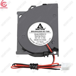 Gdstime GDB5410 50x40x10mm 50mm <strong>DC</strong> 12V <strong>Sleeve</strong> <strong>Bearing</strong> <strong>DC</strong> Axial Cooling <strong>Fan</strong> Blower <strong>Fan</strong>