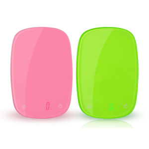 वजन डिजिटल स्मार्ट 5 किलोग्राम नारंगी फैशन फुल वाटरप्रूफ फूड रसोई स्केल घरेलू स्केल, रंग ओम - Product Image 2