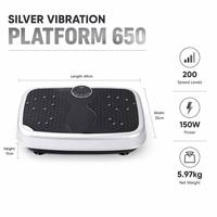 Professionelle Tragbare Massage-Heimfitness-Körpertrainingsplattform mit LCD-Bildschirm und Geräuscharmer Vibration