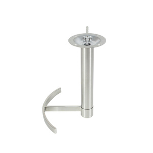 Pieds <span class=keywords><strong>de</strong></span> base <span class=keywords><strong>de</strong></span> chaise Base chromée Coussin souple <span class=keywords><strong>Tabouret</strong></span> <span class=keywords><strong>de</strong></span> <span class=keywords><strong>bar</strong></span> haut Base <span class=keywords><strong>de</strong></span> chaises Haute durabilité Support personnalisable moderne en acier inoxydable - Product Image 3