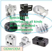 Piezas de Aluminio para Enrutadores de Computadora, Accesorios de Acero Inoxidable, Piezas Mecanizadas por CNC, Mecanizado de Hardware con Torno CNC de Cinco Ejes