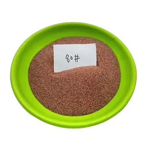 Environmental Health High Purity Low Impurity Red Garnet Sand Natural Emery Abrasive