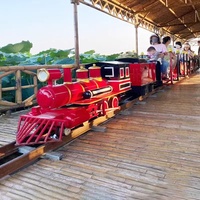 Hualong - Vente chaude : Mini-train électrique miniature pour parc d'attractions extérieur pour enfants, à vendre