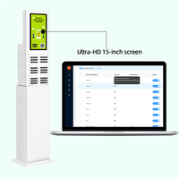 Nouvelle Station de Partage de Powerbanks Tendance à 24 Emplacements, Borne de Recharge de Téléphones, Distributeur Automatique Étanche et Antivol