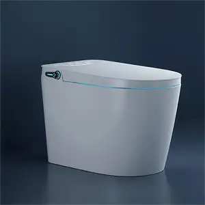 Inodoro inteligente moderno Inodoro inteligente Bidé inteligente Inodoro WC 220V Autolavado con calefacción