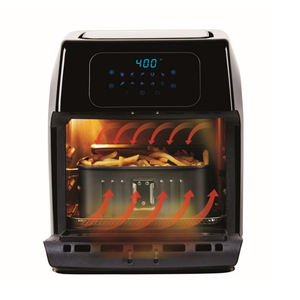Freidora de aire eléctrica Digital, horno tostador con ventana, 1800W, 12L, compra de aparatos de cocina - Product Image 1