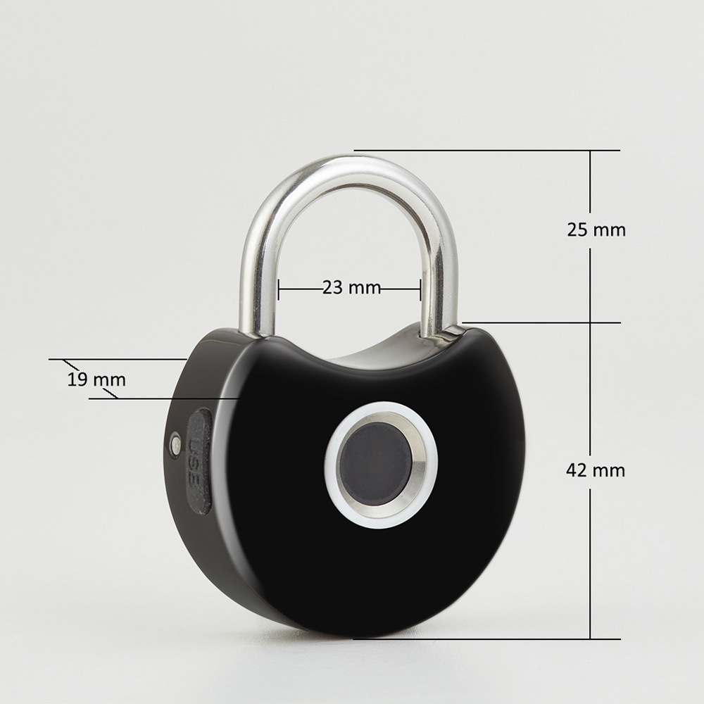 Tuya Smart Padlock fingerprint padlockfingerprint unlock, USB rechargeable
