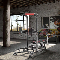 Máquina Smith Multifuncional Integrada JIT SQ003 al por Mayor, Equipo de Gimnasio de Acero, Barra de Dominadas de Pie para Fitness, Piernas, Brazos y Espalda