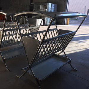 गैल्वेनाइज्ड मवेशी फीडर बिक्री के लिए पोर्टेबल मवेशी घोडे फीडर - Product Image 2