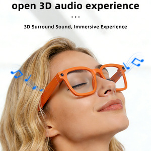 V03 Pro AI Smart <b>Glasses</b> 8MP HD <b>Camera</b> Real-time Translation Noise Reduction Photo Video Unisex Sunglasses - Product Image 3