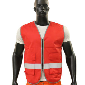Hommes Femmes Respirant Confortable Haute Luminosité Gilet de Sécurité Réfléchissant Vente en Gros de Vêtements de Construction Prêts à l'Impression - Product Image 1