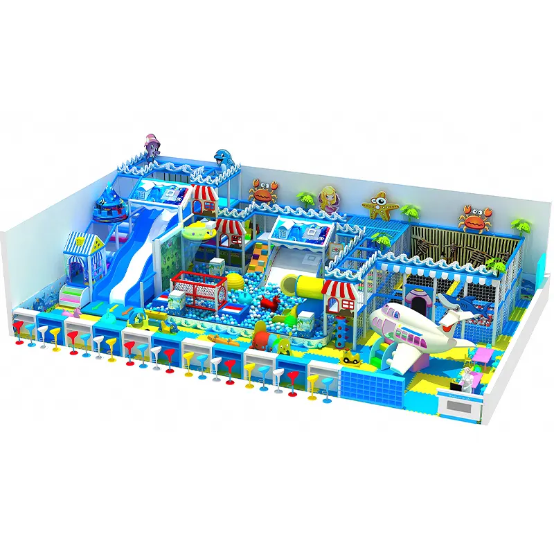 Full Customization Indoor Softplay Equipment Kids Play Zone Factory Child Park Indoor Play Ground Structure