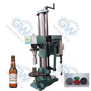 <span class=keywords><strong>Machine</strong></span> de capsulage semi-automatique pour bouteilles en verre, plastique et métal, <span class=keywords><strong>machine</strong></span> de pressage et de scellage de capsules métalliques - Product Image 4