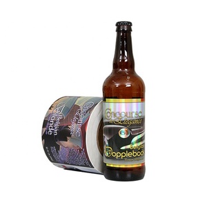 Nhãn tùy chỉnh thiết kế riêng in logo không thấm nước Vinyl bao bì nhãn CuộN bia nhãn chai nhãn dán - Product Image 1