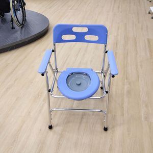 Chaise de douche en alliage d'aluminium avec siège de toilette, tabouret de salle de bain antidérapant pour personnes âgées et femmes enceintes, capacité de 150 kg - Product Image 1