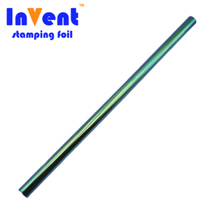 Phát minh ra lá tùy chỉnh màu xanh lá cây để Màu Xanh mực phản ứng lá đa chức năng UV in kỹ thuật số dập nóng lá cuộn - Product Image 2