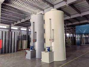 Produksi aliran tinggi membersihkan penggosok basah penyerap <span class=keywords><strong>Fgd</strong></span> menara semprot penyikat bau menara padding dikemas penggosok basah - Product Image 5