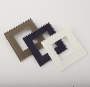sight glass for furnace tempered glass door Locking Switch Plate Covers China 4mm Tempered Glass for Switch <b>Frame</b> - Product Image 2