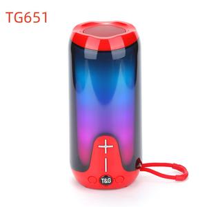 TG651ซับวูฟเฟอร์ Hi-Fi บลูทูธไร้สายแบบพกพาขนาดเล็กลำโพงเอาต์พุต5W ไฟออก T & G - Product Image 3