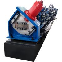 Machine automatique de formage à froid de profilés C pour supports de panneaux solaires, production de profilés C photovoltaïques