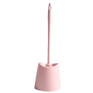Juego de limpieza de baño de silicona plástico barato sin cepillo de inodoro de ángulo muerto con base <span class=keywords><strong>antigoteo</strong></span> y soporte de palo de pared - Product Image 3