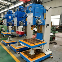 Machine de perçage verticale à couple élevé pour le perçage de trous d'escalon des sièges de poulies en acier moulé pour équipements de levage portuaire