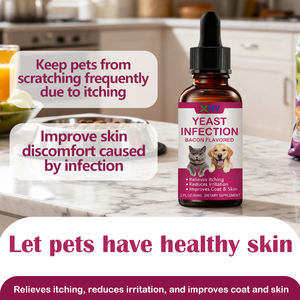 Gocce Liquide di Lievito Naturale per Animali Domestici, Integratore per la Salute della Pelle e del Pelo, Supporto Immunitario per Cani e Gatti - Product Image 4