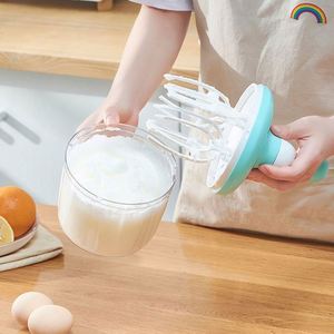 Utensilios para Repostería Casera, Batidor de Crema para Pasteles, OEM ODM, Espumador de Claras de Huevo, Batidor de Huevos Manual Semiautomático - Product Image 2