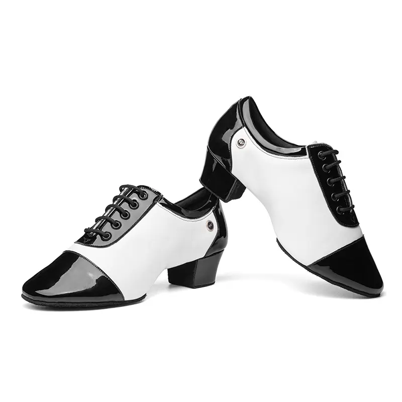 Little Boy/Big Kids/Men lace-up Ballroom Shoes for Latin Tango Salsa