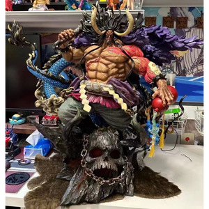 Figura de Acción de Anime de 75 cm, de una Pieza, de los Cuatro Emperadores, Piratas de las Bestias, Luffy, Kaido, JM, Estatua de Resina, Modelo de Zoro, Sanji, Ace - Product Image 2