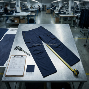<span class=keywords><strong>Pantalon</strong></span> cargo tactique pour homme, tailles S-5XL, multi-poches, coton, imperméable, résistant à l'usure, pour la chasse, la pêche, le travail en extérieur - Product Image 6