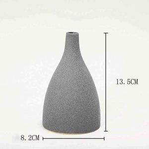 Joli vase à fleurs en céramique de dolomite émaillée pour la maison - Product Image 5